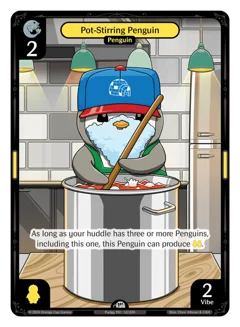 Pot-Stirring Penguin