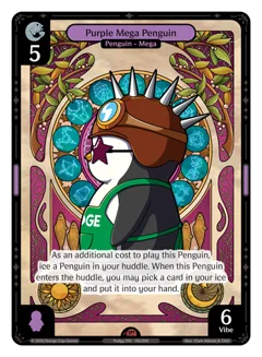 Purple Mega Penguin