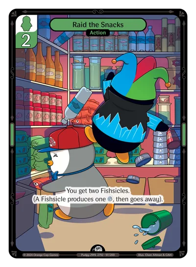 Raid the Snacks, a Vibes card