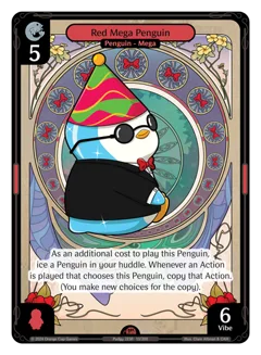 Red Mega Penguin