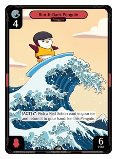 Run-It-Back Penguin