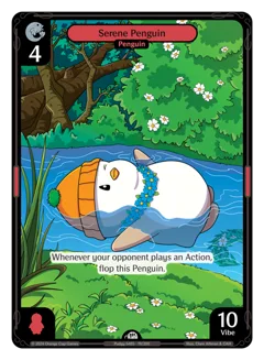 Serene Penguin