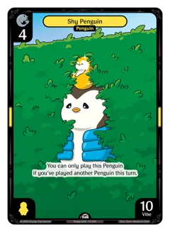 Shy Penguin