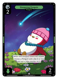 Stargazing Penguin