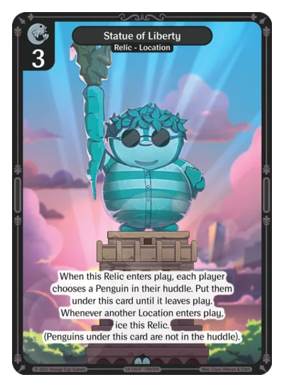 Statue of Liberty, a Vibes card