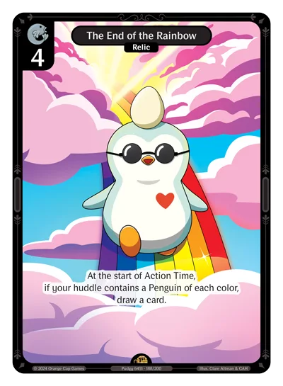 The End of the Rainbow, a Vibes card