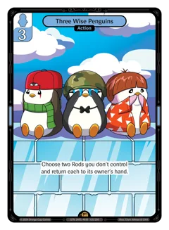 Three Wise Penguins
