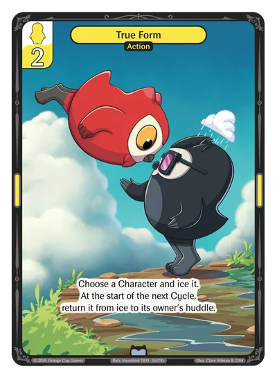 True Form, a Vibes card
