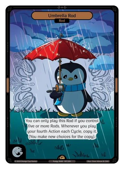 Umbrella Rod, a Vibes card