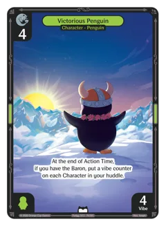 Victorious Penguin