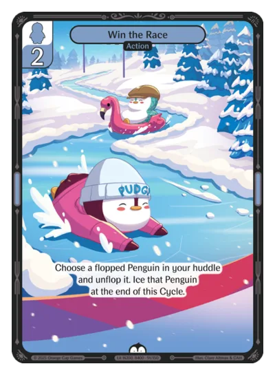 Win the Race, a Vibes card