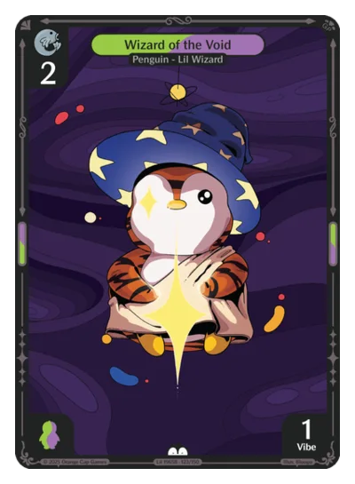 Wizard of the Void, a Vibes card