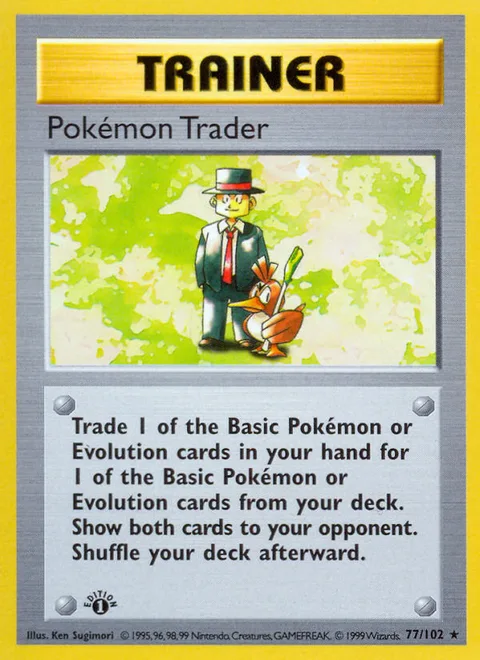 Pokémon Trader, a Pokémon card