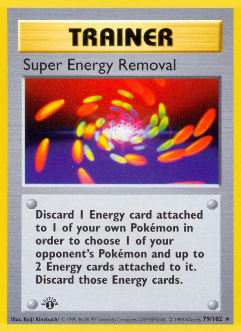 Super Energy Removal, a Pokémon card