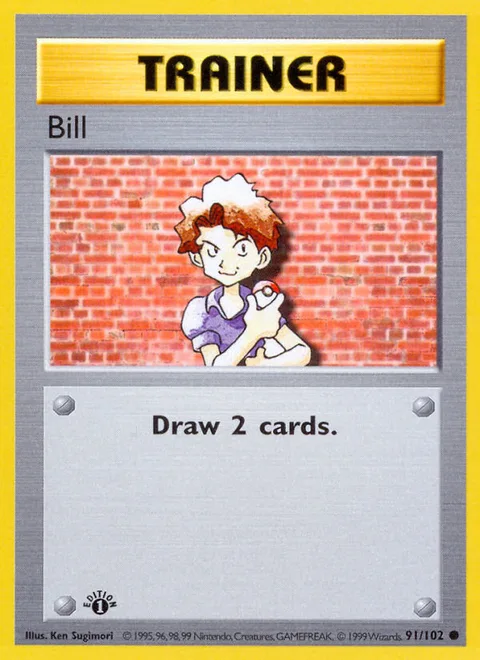 Bill, a Pokémon card