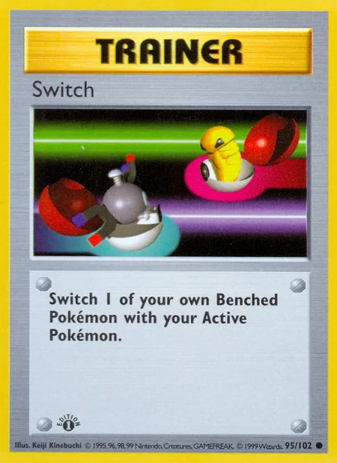 Switch, a Pokémon card