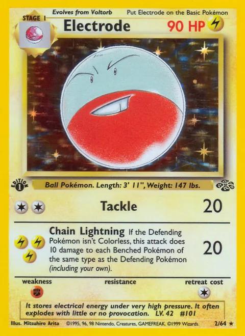 Electrode, a Pokémon card