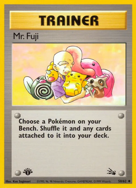 Mr. Fuji, a Pokémon card