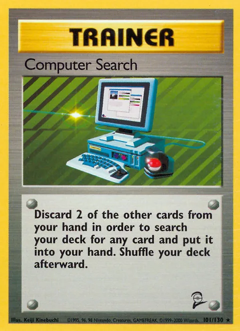 Computer Search, a Pokémon card
