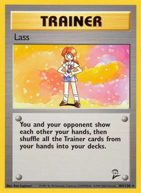 Lass, a Pokémon card