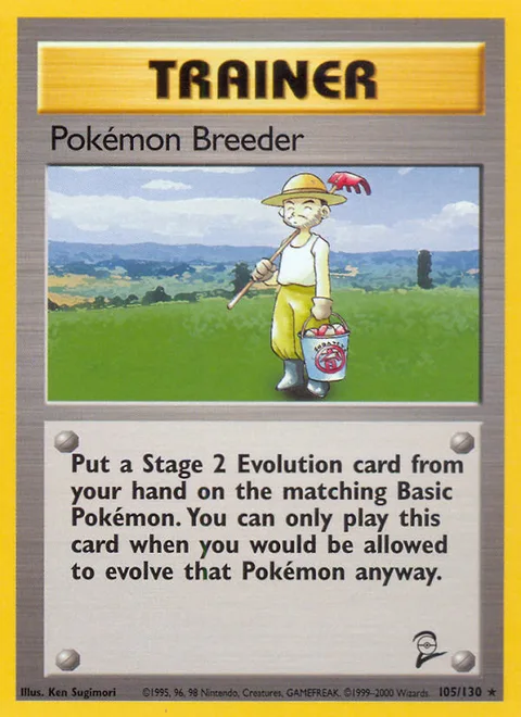 Pokémon Breeder, a Pokémon card