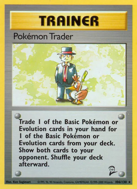 Pokémon Trader, a Pokémon card