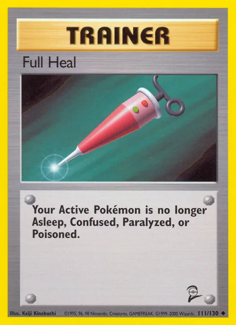 Full Heal, a Pokémon card
