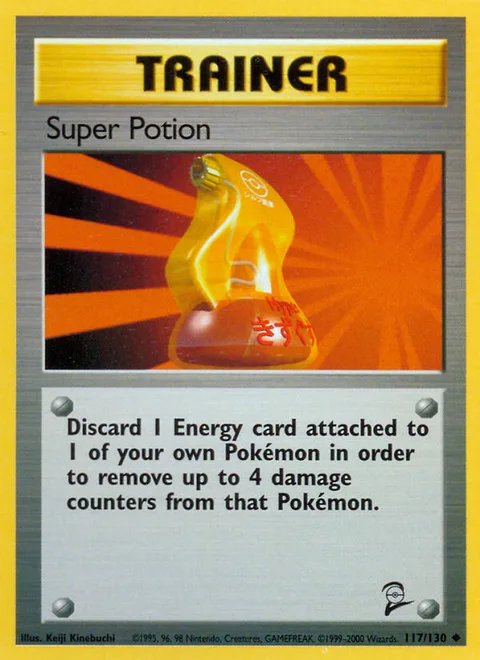 Super Potion, a Pokémon card
