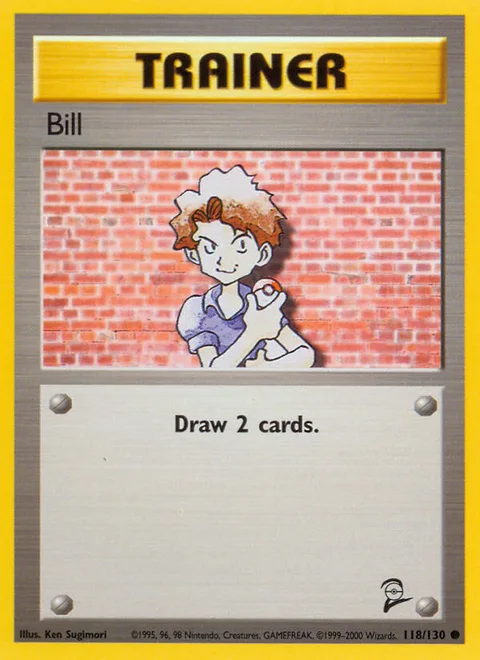 Bill, a Pokémon card