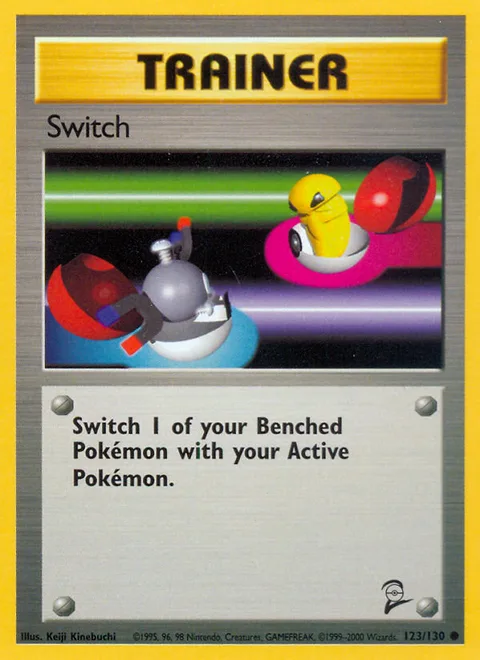 Switch, a Pokémon card