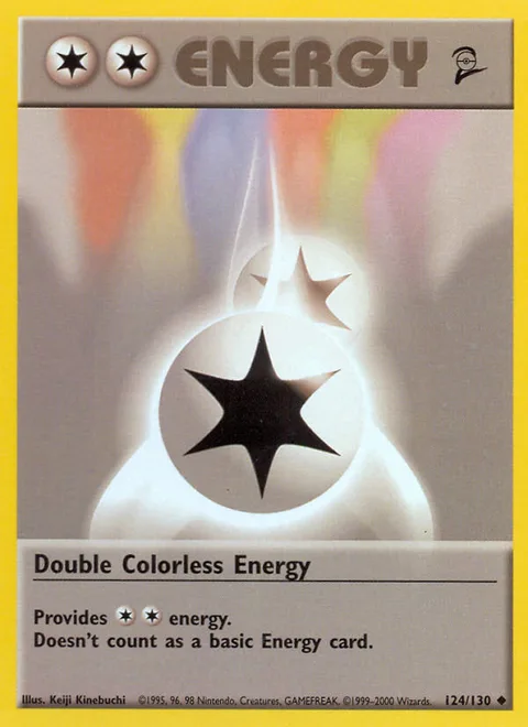 Double Colorless Energy, a Pokémon card