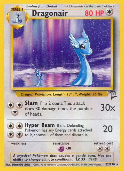 Dragonair, a Pokémon card