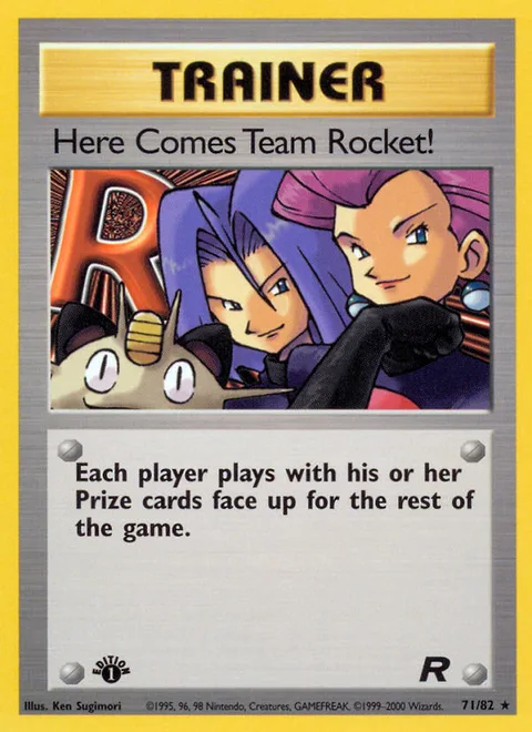 Here Comes Team Rocket!, a Pokémon card