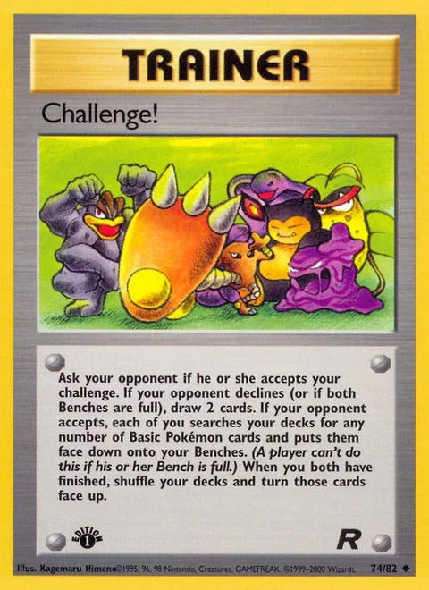 Challenge!, a Pokémon card