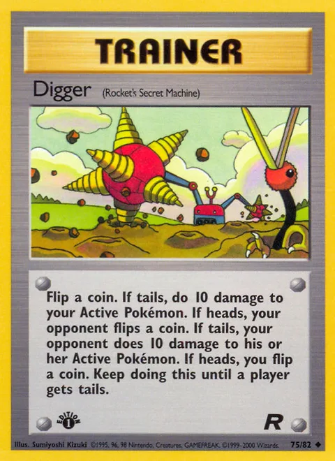 Digger, a Pokémon card