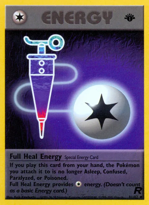 Full Heal Energy, a Pokémon card