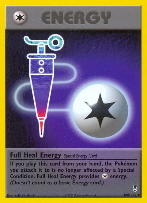 Full Heal Energy, a Pokémon card