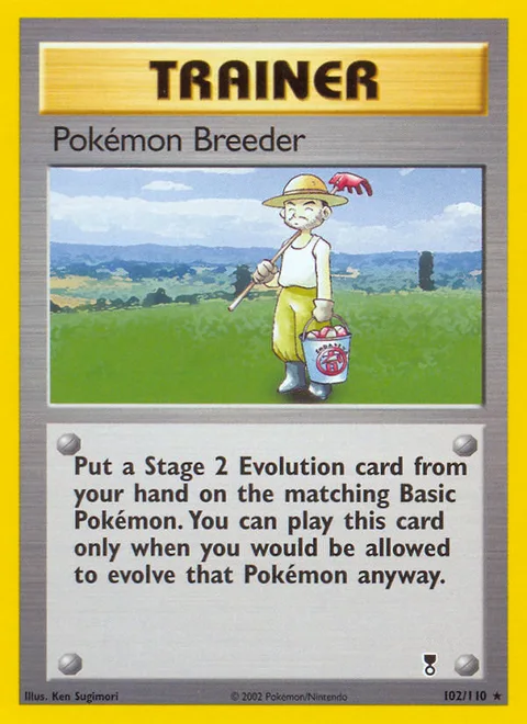 Pokémon Breeder, a Pokémon card