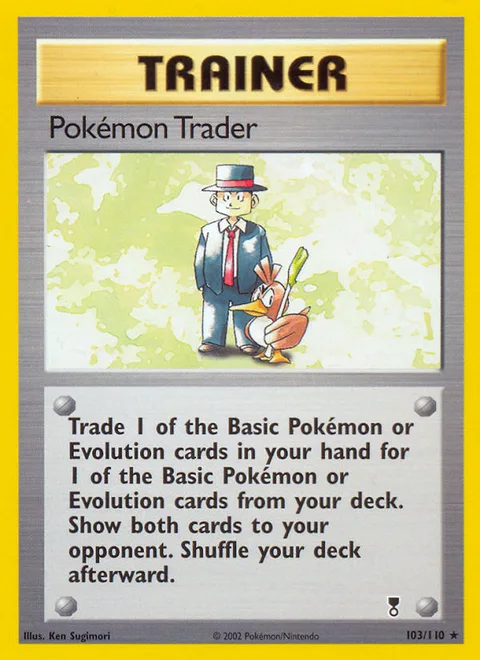 Pokémon Trader, a Pokémon card