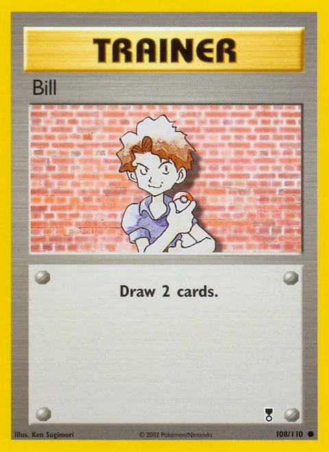 Bill, a Pokémon card