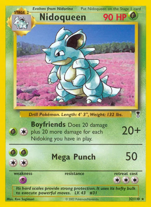 Nidoqueen, a Pokémon card