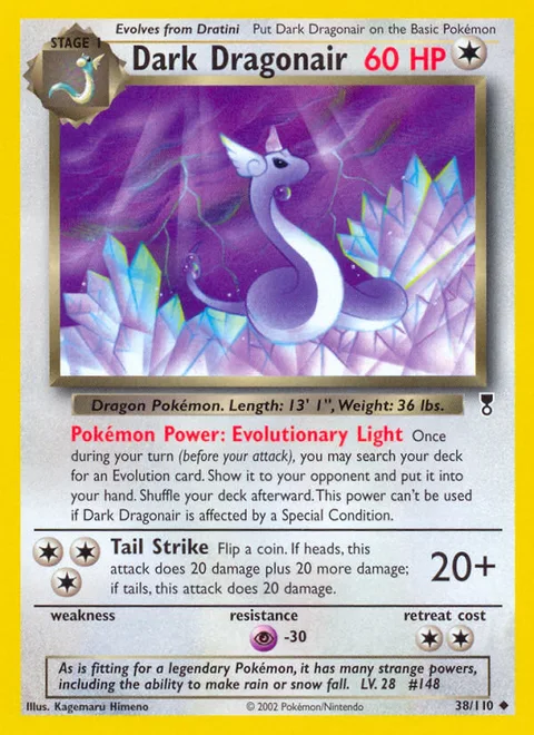 Dark Dragonair, a Pokémon card