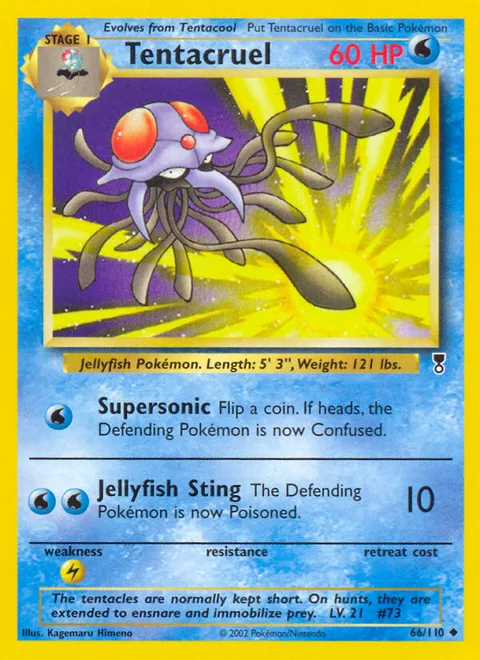 Tentacruel, a Pokémon card