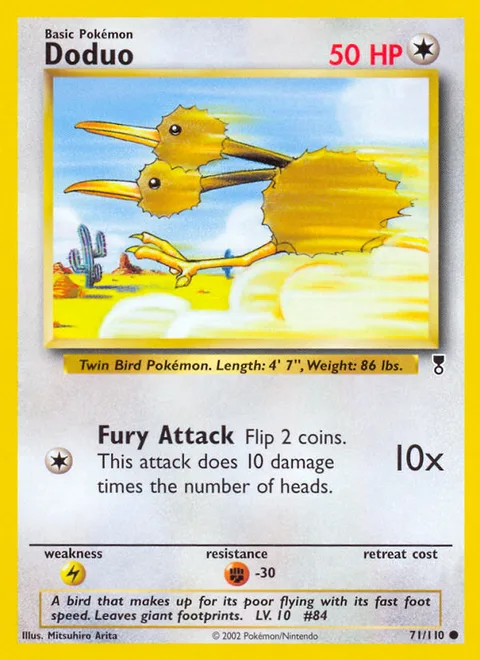 Doduo, a Pokémon card