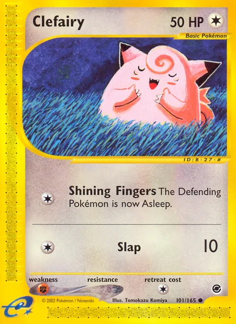 Clefairy, a Pokémon card