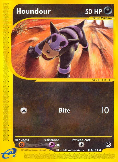 Houndour, a Pokémon card