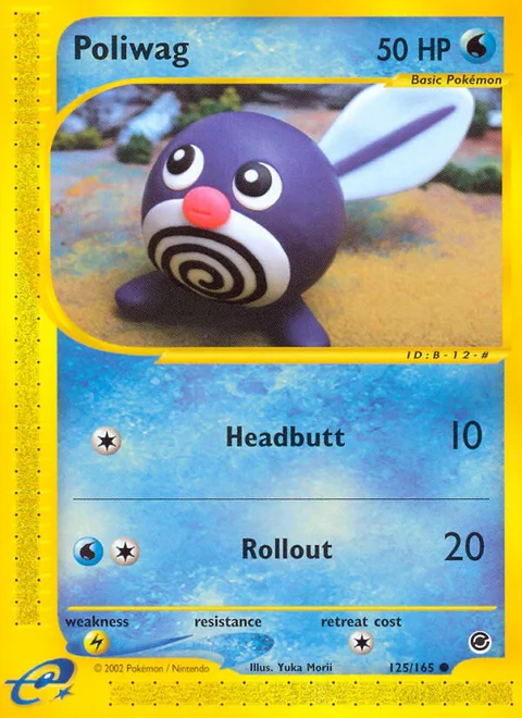 Poliwag, a Pokémon card