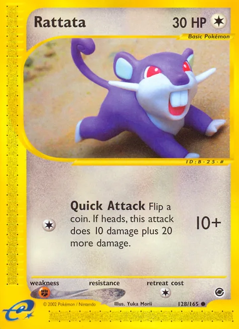 Rattata, a Pokémon card