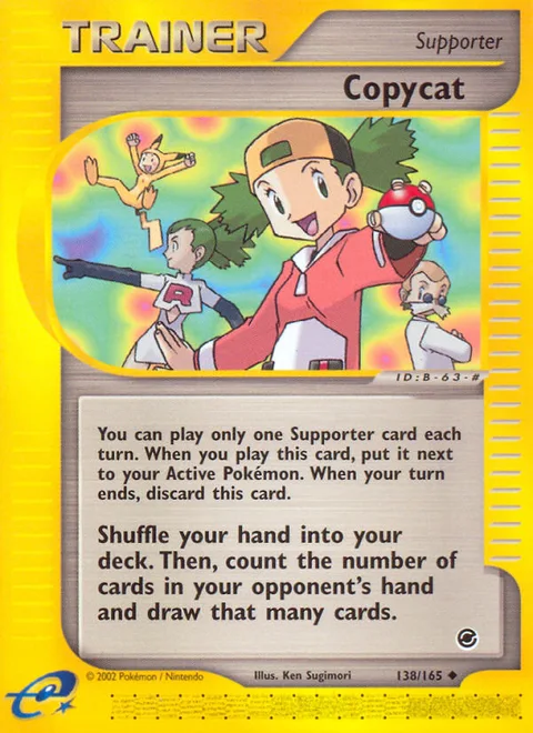 Copycat, a Pokémon card