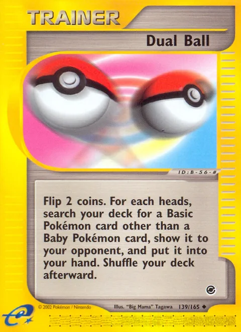 Dual Ball, a Pokémon card